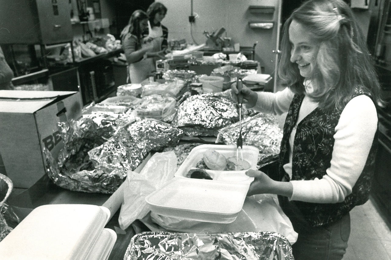 Preparing 150 meals